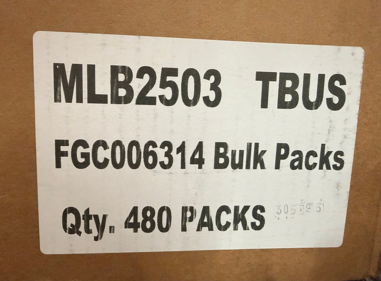 2025 Topps Update Series Baseball Retail, 480 Pack Case