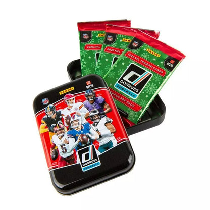 2025 Panini Donruss Football Winter Holiday, Tin