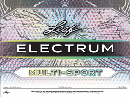 2025 Leaf Electrum Multi-Sport Hobby, Box