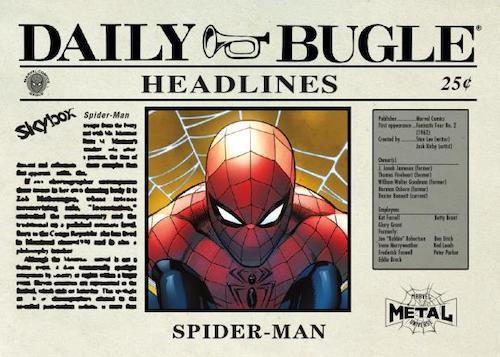 2021 Upper Deck Marvel Spider-Man Metal Universe, Blaster Box
