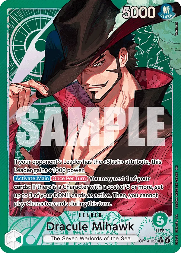 One Piece Azure Sea's Seven, Booster Pack
