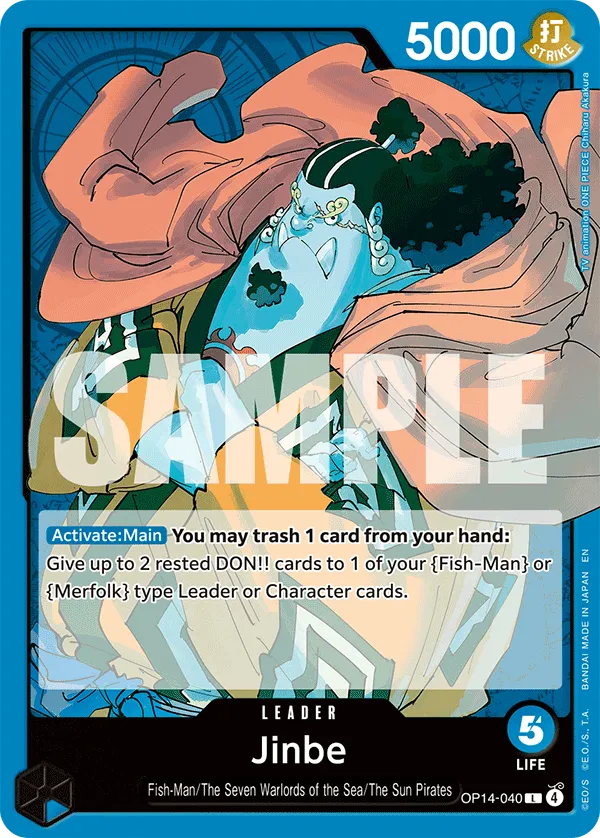 One Piece Azure Sea's Seven, Booster Pack