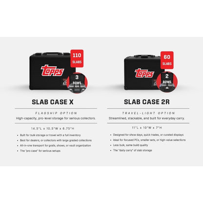 Topps x Zion Slab Case X 2 Row Case