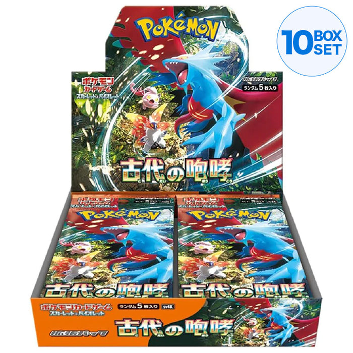 Pokemon Card Game Scarlet & Violet Booster Pack Ancient Roar BOX sv4K Japanese