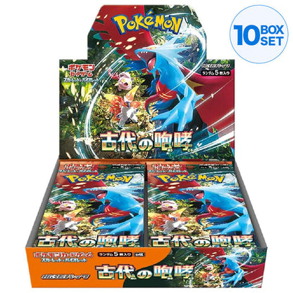 Pokemon Card Game Scarlet & Violet Booster Pack Ancient Roar BOX sv4K Japanese