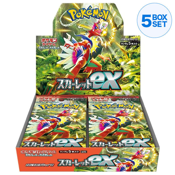 Pokemon Card Game Scarlet & Violet Booster Pack Scarlet ex BOX SV1S JAPAN