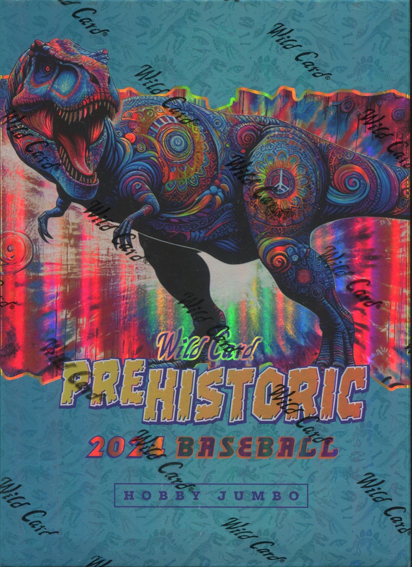 *LAST CASE* 2024 Wild Card Prehistoric Baseball Jumbo, 20 Box Case