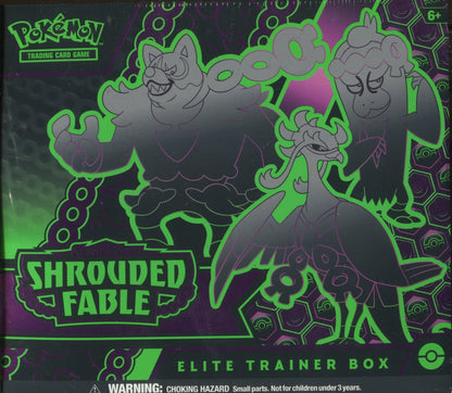 Pokemon Scarlet & Violet Shrouded Fable ETB, 10 Elite Trainer Box Case