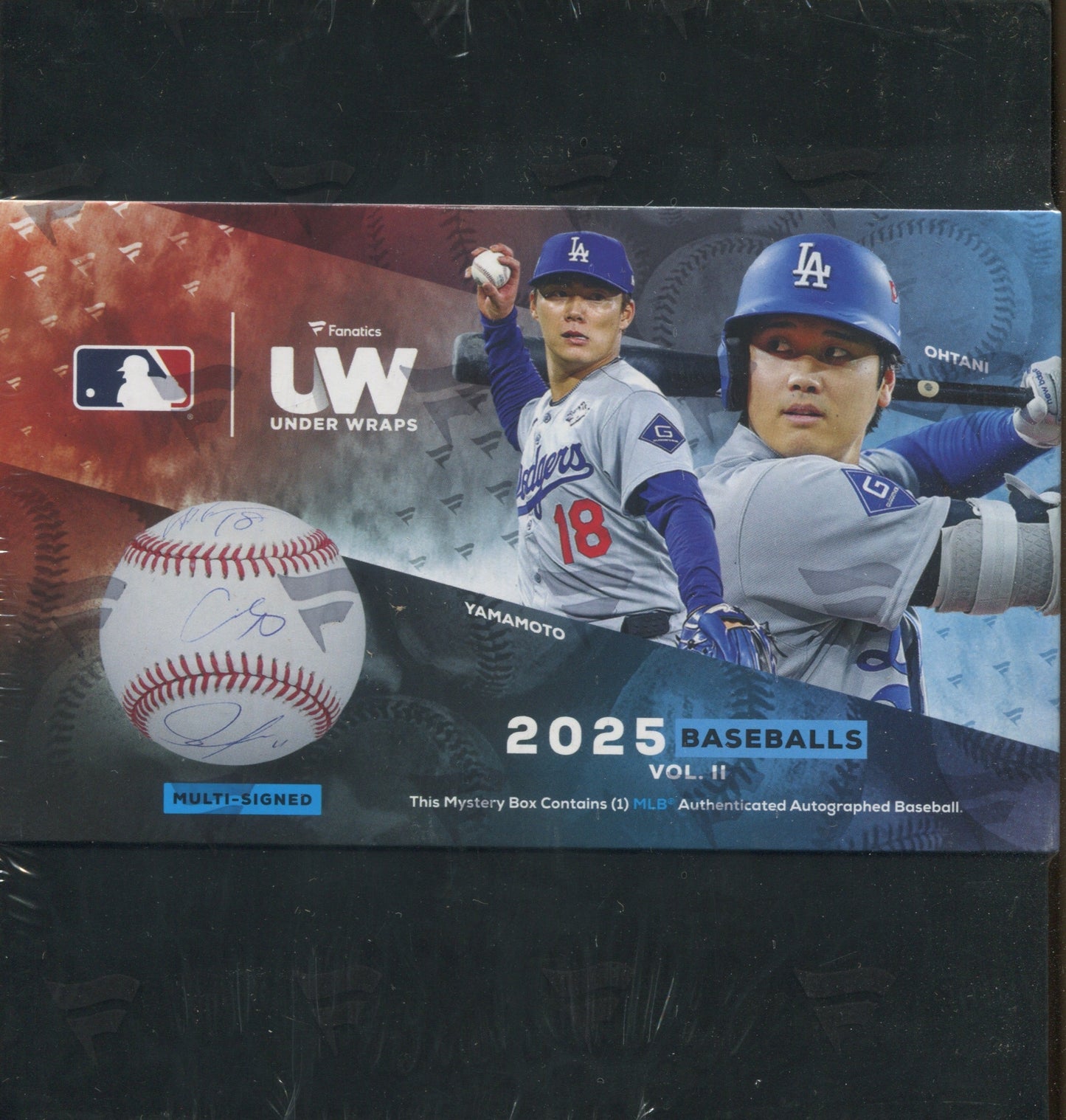2025 Fanatics Under Wraps Baseballs Volume II, 12 Box Case