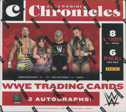 2023 Panini Chronicles WWE Hobby, 12 Box Case