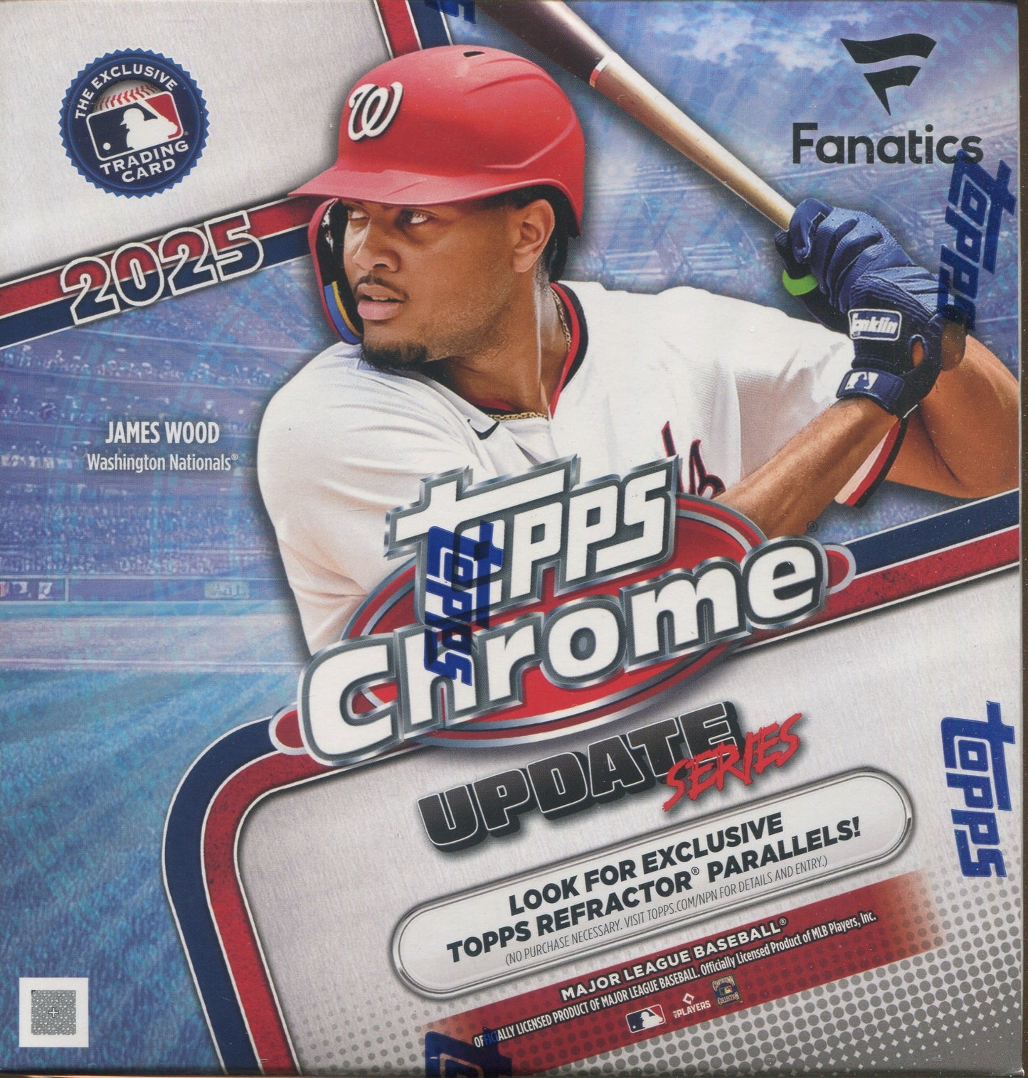 2025 Topps Chrome Update Series Baseball FANATICS Mega, Box
