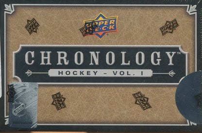 *LAST BOX* 2018-19 Upper Deck Chronology Volume 1 Hockey Hobby, Box