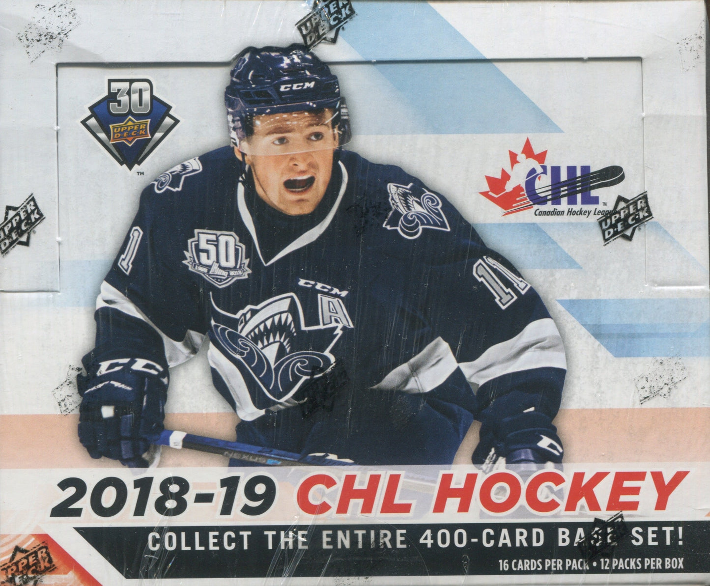 *LAST BOX* 2018-19 Upper Deck CHL Hockey Hobby, Box