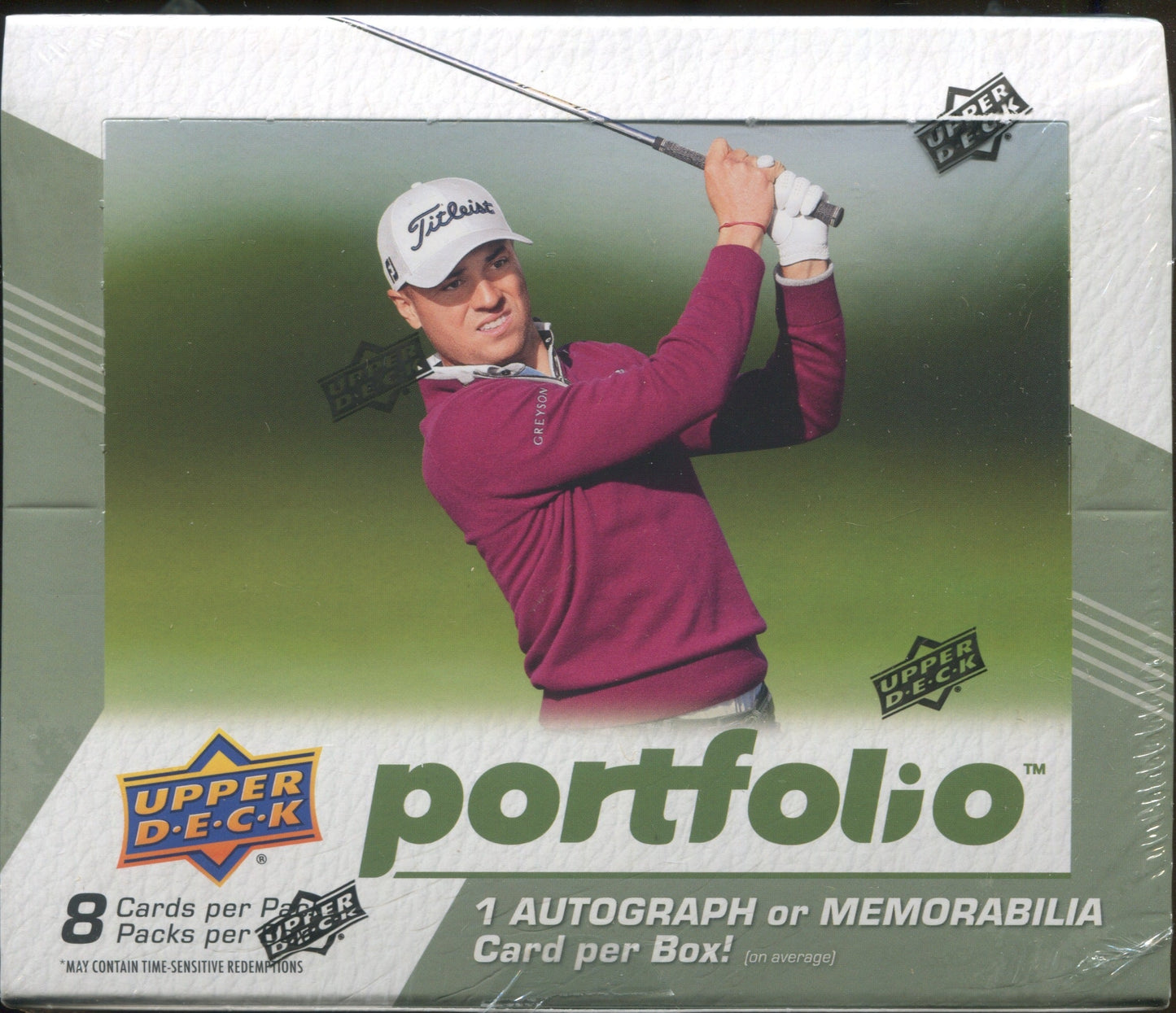 2024 Upper Deck Portfolio Golf Hobby, Box
