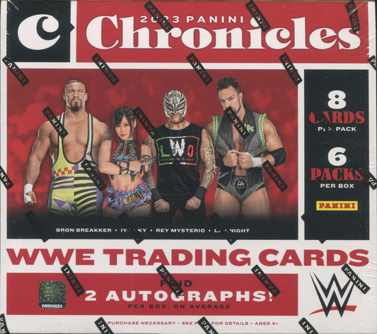 2023 Panini Chronicles WWE Hobby, Box