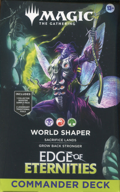 Magic The Gathering: Edge of Eternities Commander Deck, 4 Box Case