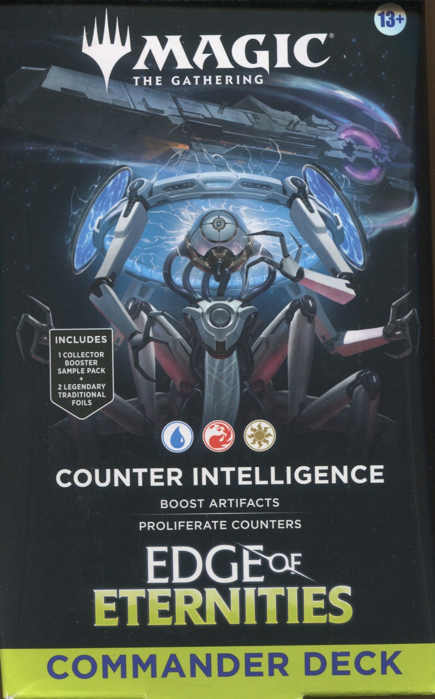Magic The Gathering: Edge of Eternities Commander Deck, 4 Box Case