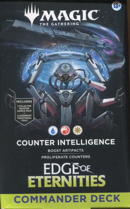 Magic The Gathering: Edge of Eternities Commander Deck, 4 Box Case