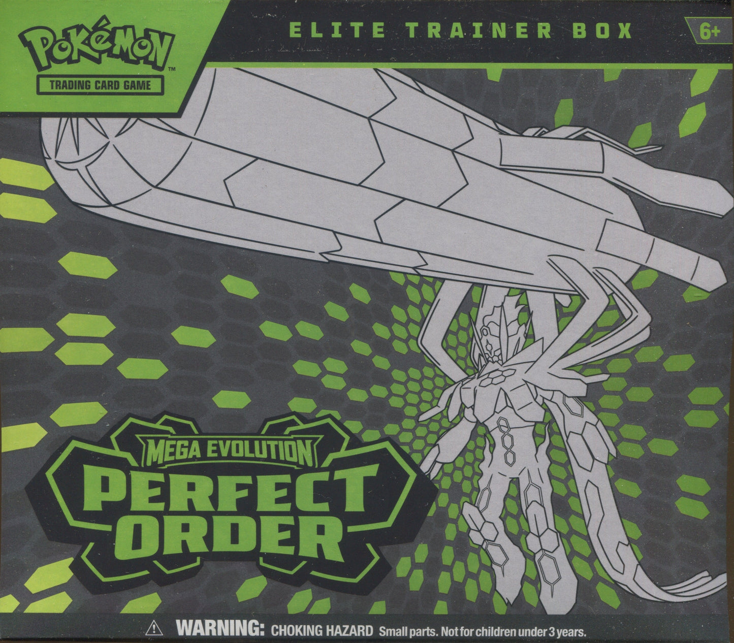 Pokemon Mega Evolution Perfect Order, 10 Elite Trainer Box (ETB) Case