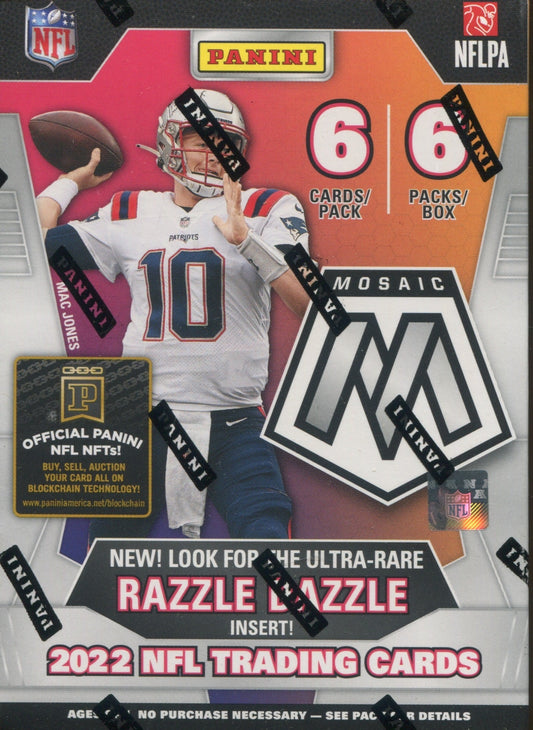 2022 Panini Mosaic Football, Blaster Box