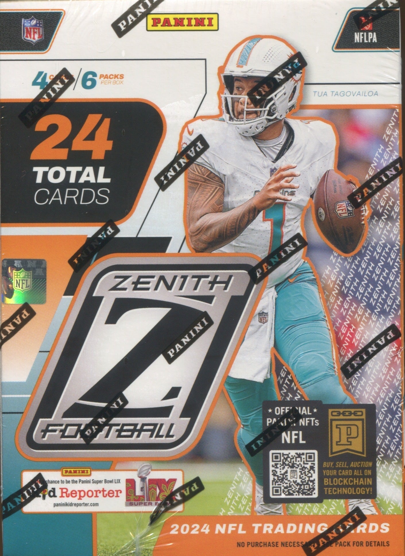 2024 Panini Zenith Football Blaster, Box