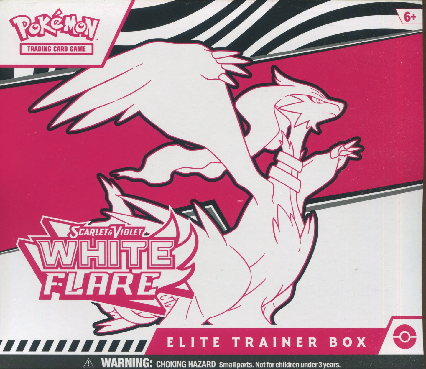 Pokemon Scarlet & Violet White Flare, Elite Trainer Box (ETB)