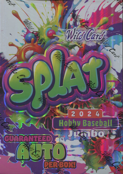 2024 Wild Card Splat Baseball Hobby Jumbo, Box