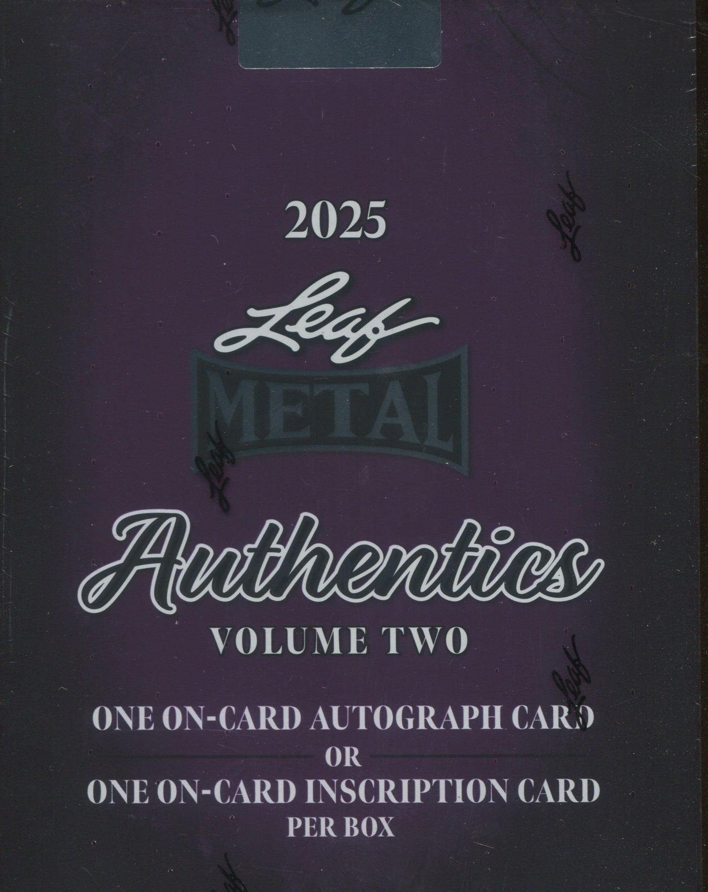2025 Leaf Metal Authentics Volume 2 Hobby, Box