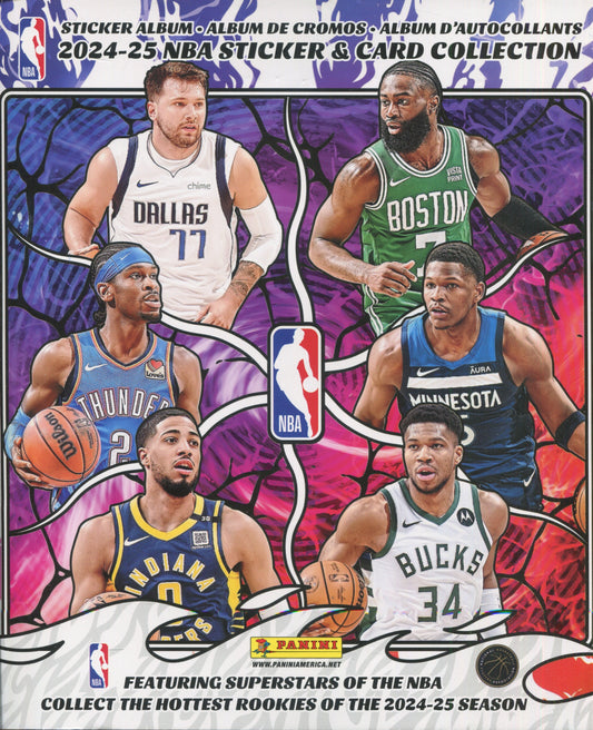 2024-25 Panini NBA Sticker & Card Collection Basketball, Album