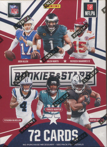 2025 Panini Rookies & Stars Football Hobby Blaster, 20 Box (Case Blue Plaid Parallels)
