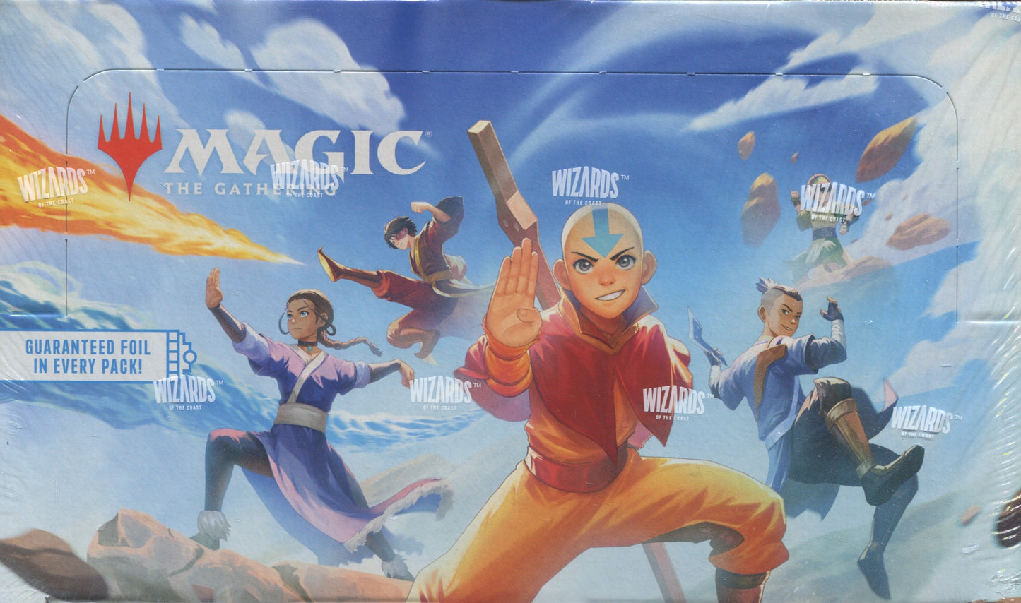 *LAST CASE* Magic The Gathering: Avatar The Last Airbender Play Booster, 6 Box Case