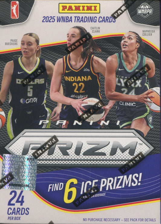 2025 Panini Prizm WNBA Basketball Blaster, Box (Ice Prizms)