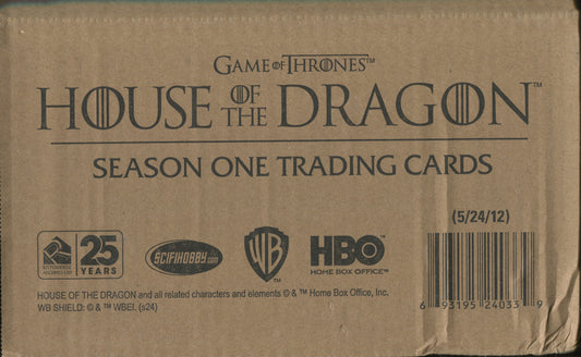 Game of Thrones House of the Dragon Season 1 (Rittenhouse), 12 Box Case