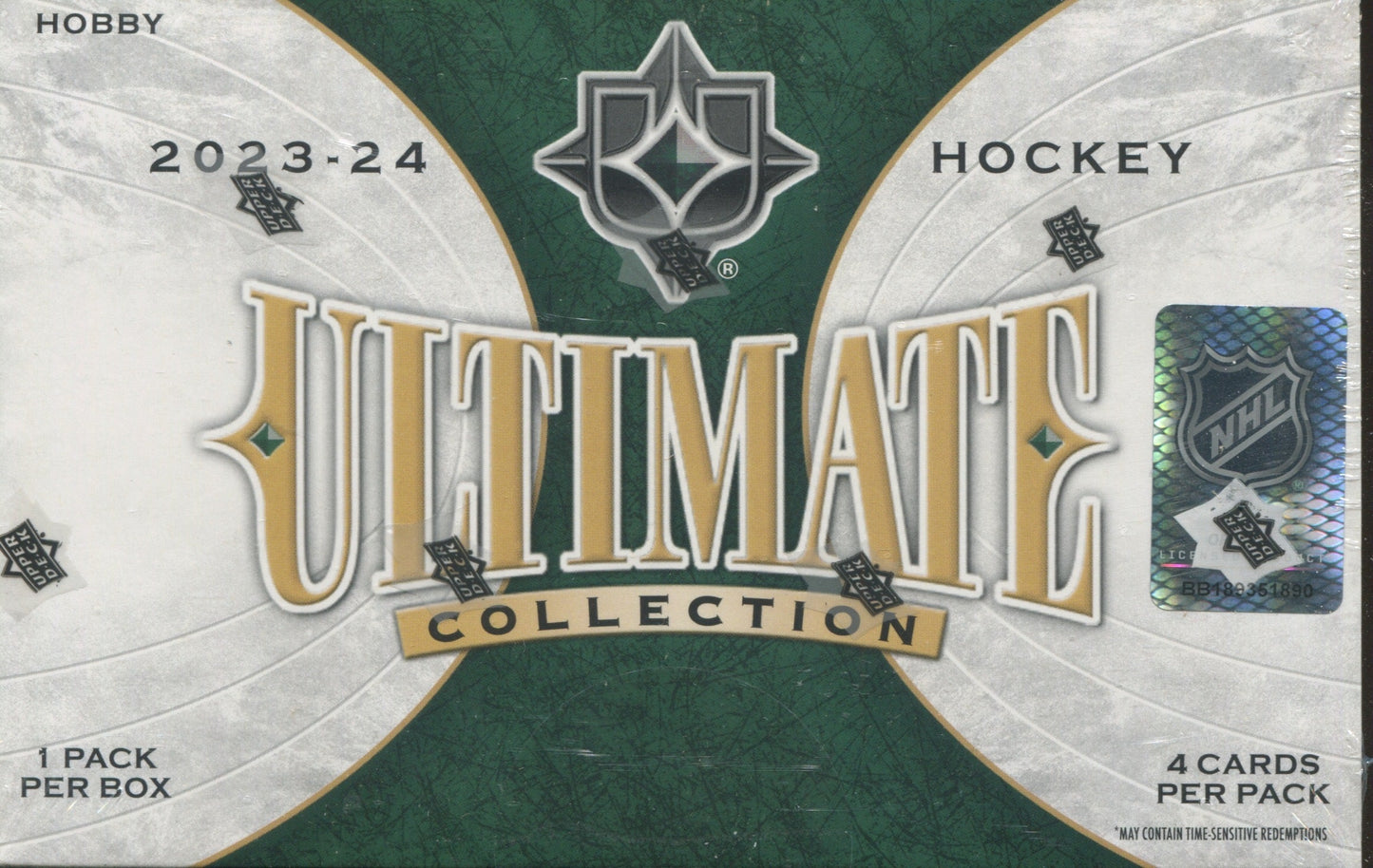 2023-24 Upper Deck Ultimate Hockey Hobby, 16 Box Master Case