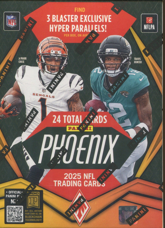 2025 Panini Phoenix Football Blaster, Box (Hyper Parallels)