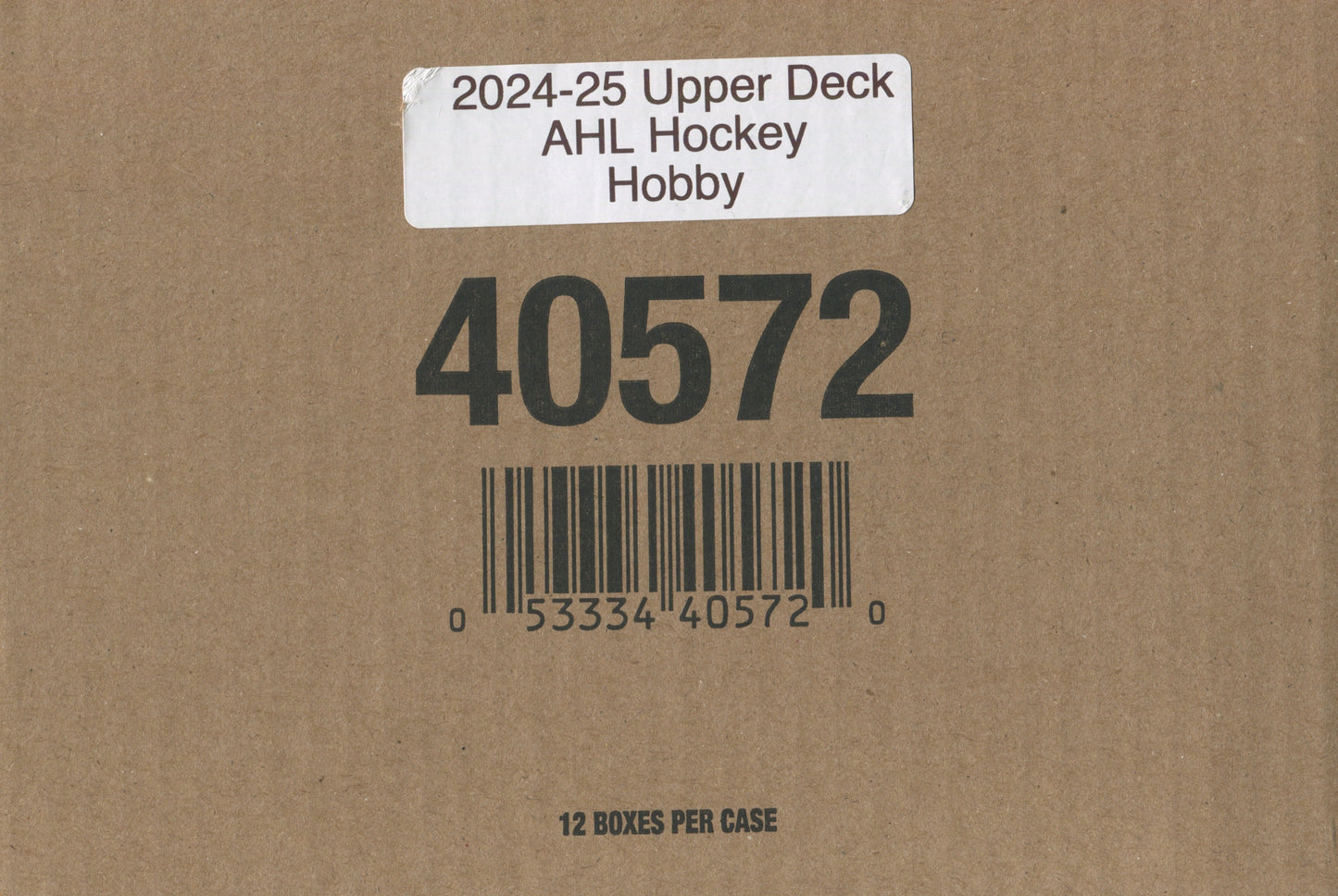 2024-25 Upper Deck AHL Hockey Hobby, 12 Box Inner Case