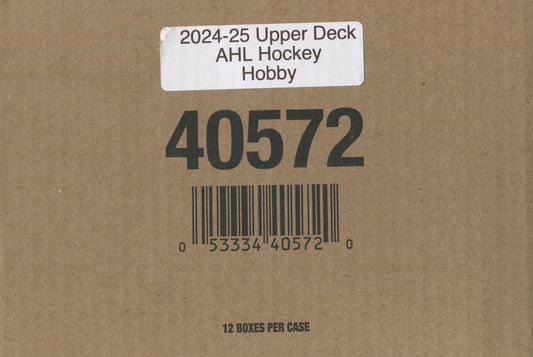 2024-25 Upper Deck AHL Hockey Hobby, 12 Box Inner Case