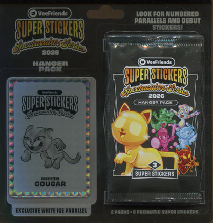 2026 VeeFriends Super Stickers Spectacular Series, Hanger Pack