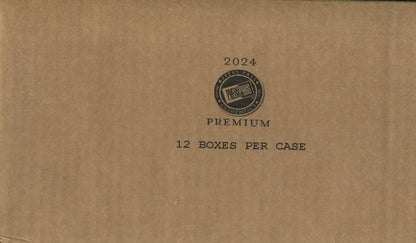 2024 Leaf Press Pass Premium Football Hobby, 12 Box Case