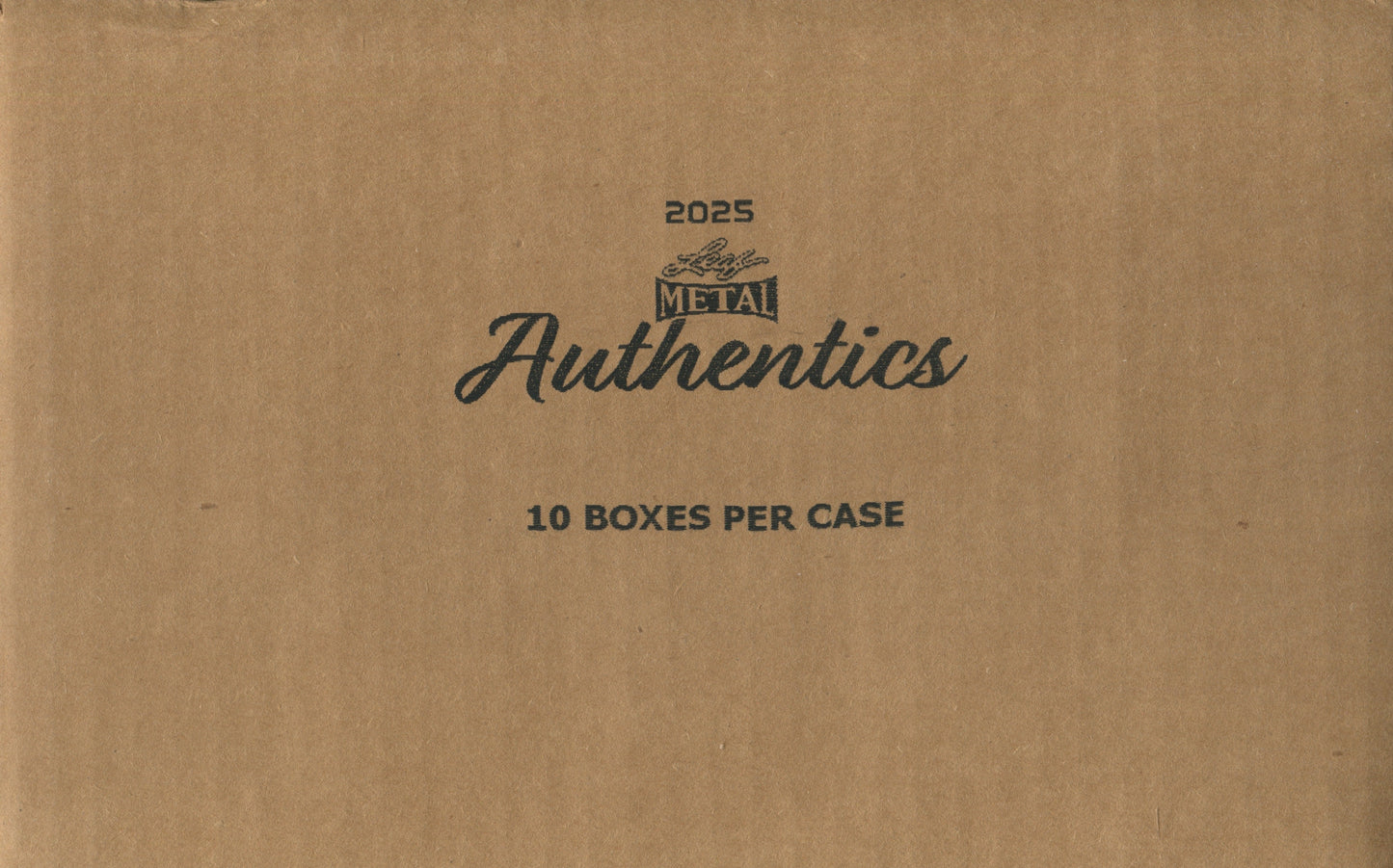2025 Leaf Metal Authentics Hobby, 10 Box Case