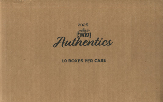 2025 Leaf Metal Authentics Hobby, 10 Box Case