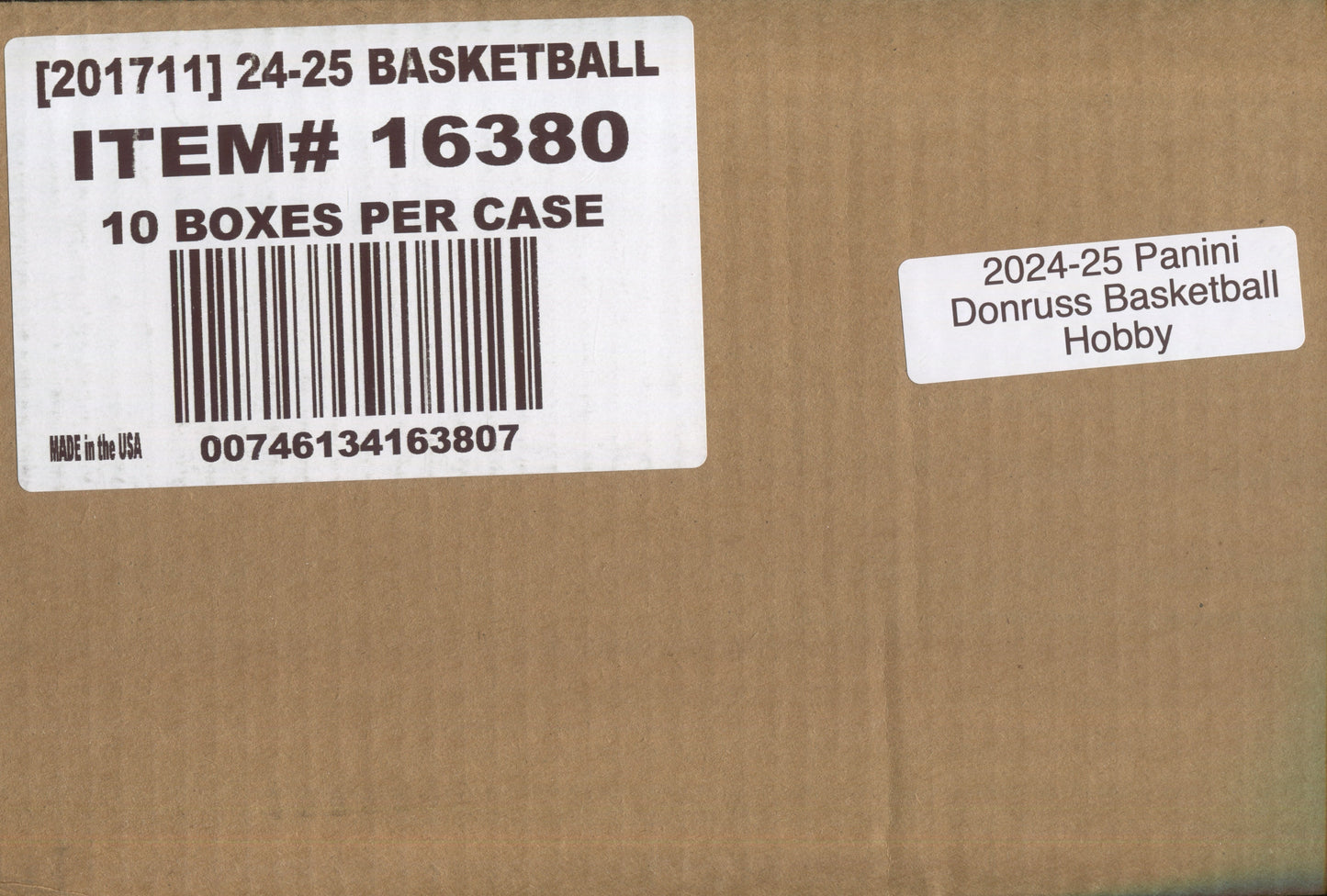 2024-25 Panini Donruss Basketball Hobby, 10 Box Case