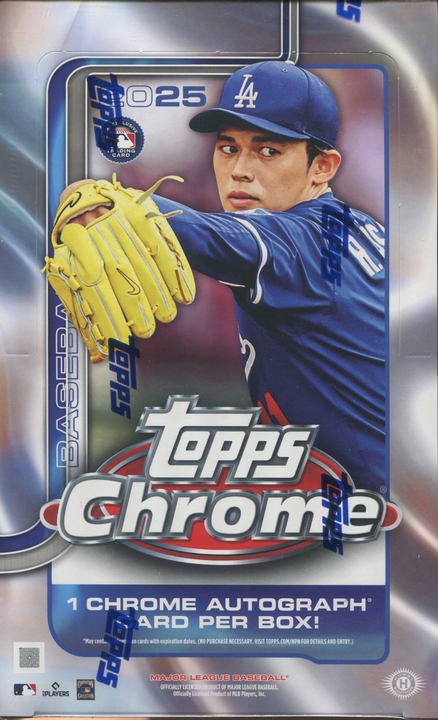 2025 Topps Chrome Baseball Hobby, Box