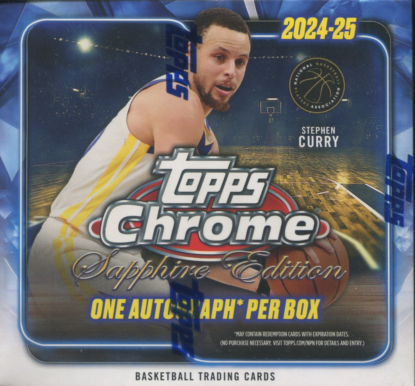 *LAST CASE* 2024-25 Topps Chrome Basketball Sapphire Edition, 10 Box Case