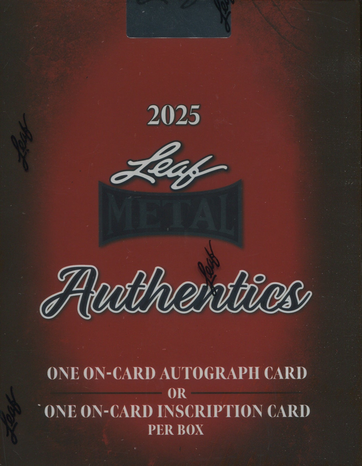 2025 Leaf Metal Authentics Hobby, 10 Box Case