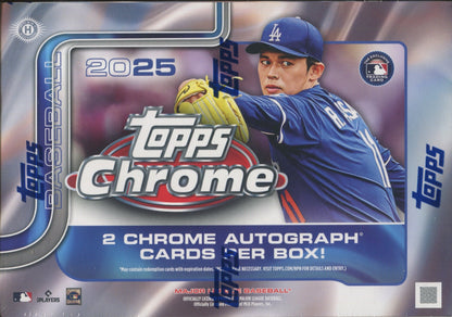 2025 Topps Chrome Baseball Delight, 6 Box Case