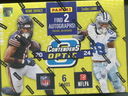 2024 Panini Contenders Optic Football Hobby, Box