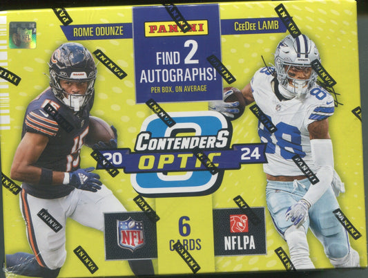 2024 Panini Contenders Optic Football Hobby, Box