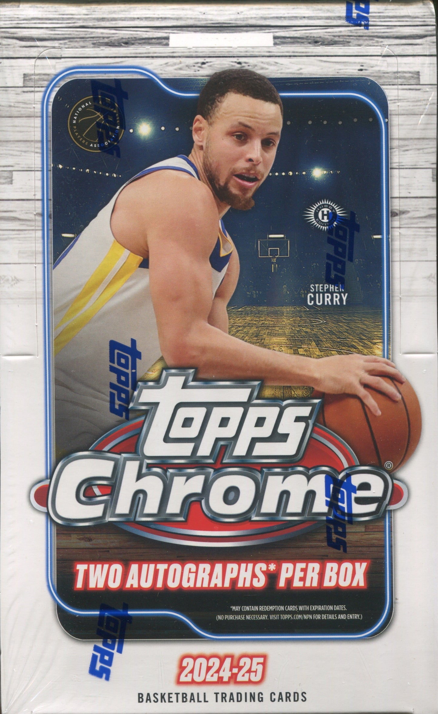 2024-25 Topps Chrome Basketball Hobby, 12 Box Case