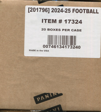 *LAST CASE* 2024 Panini Contenders Optic Football Hobby, 20 Box Case